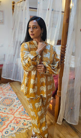 Cow Print Loungewear Set