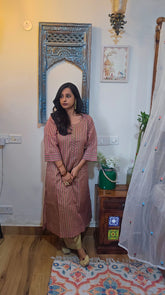 Maheshwari Silk Kurta Set