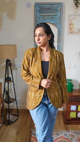 Ikkat Jacket