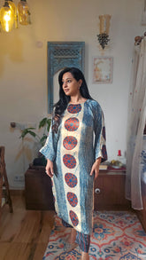 Nakshatra Ajrakh Kurta-Pant Set
