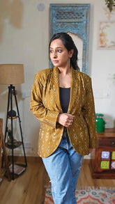 Ikkat Jacket