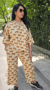 Tiger Print Co-ord