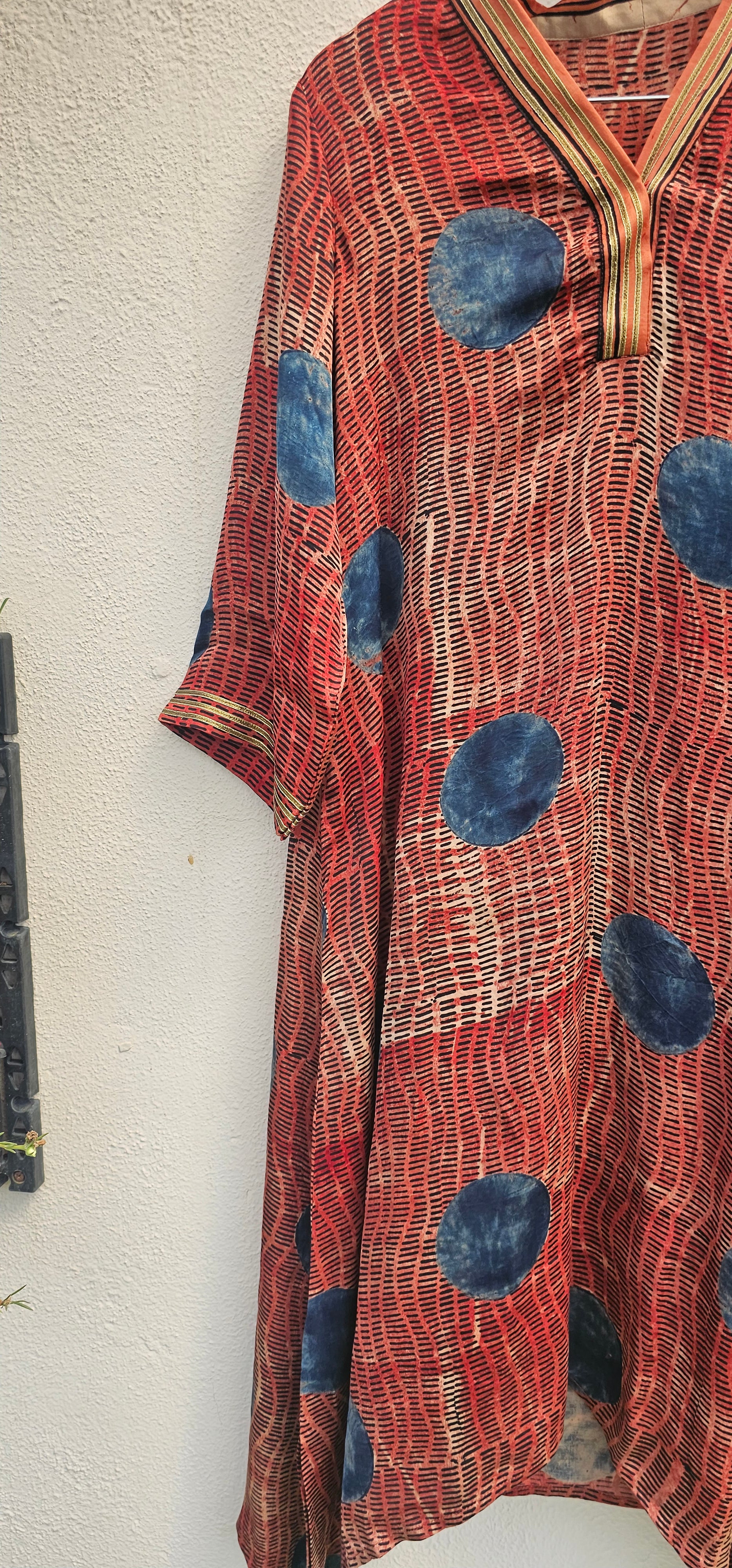 Orange Modal Silk  Co-ord