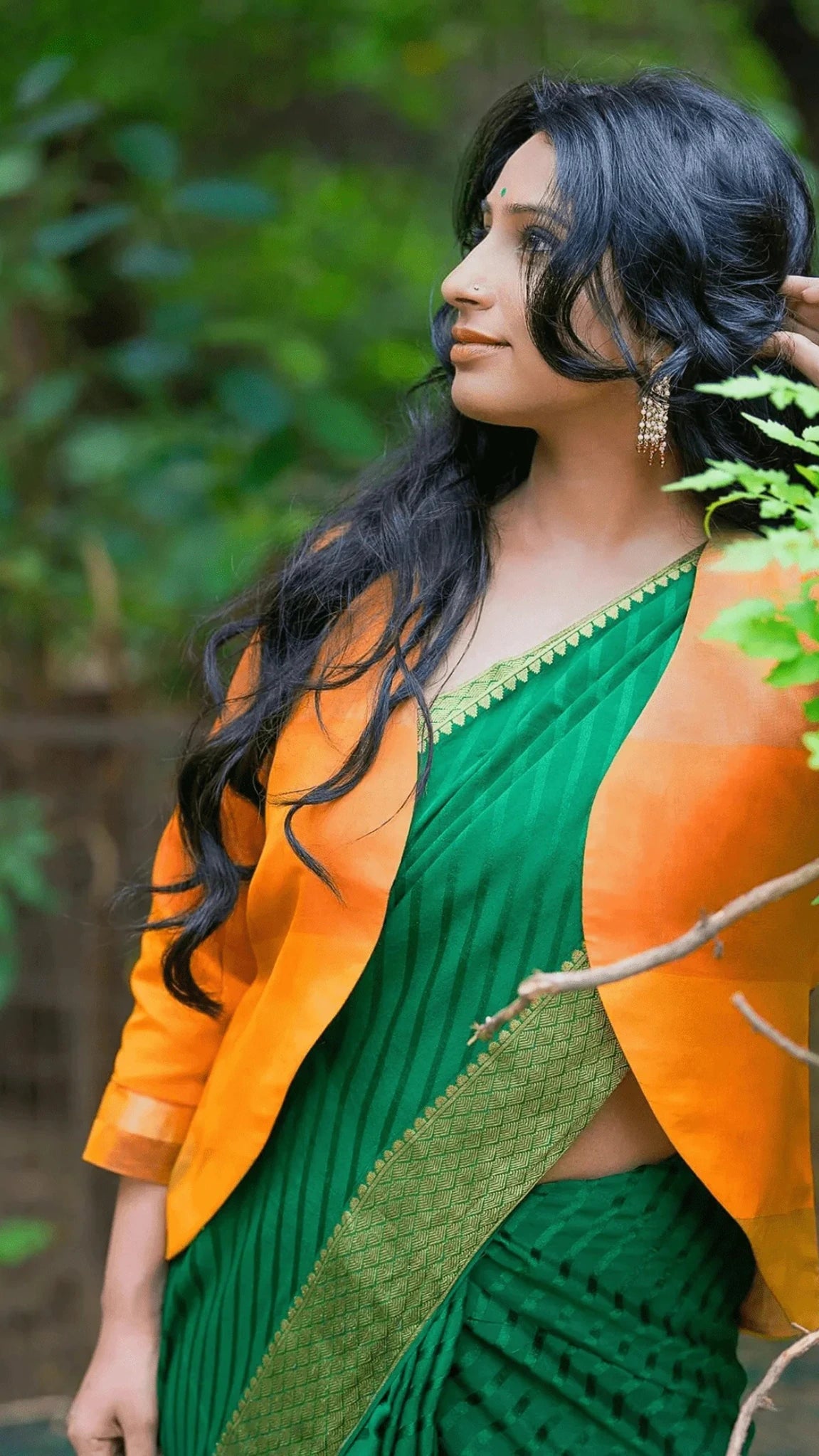 Maheshwari Silk Jacket